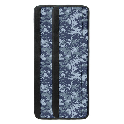 Navy Digital Camo Pattern Print Refrigerator Handle Covers