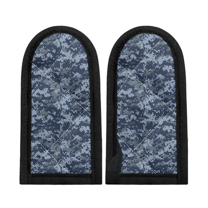 Navy Digital Camo Pattern Print Skillet Handle Cover