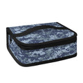 Navy Digital Camo Pattern Print Small Lunch Bag