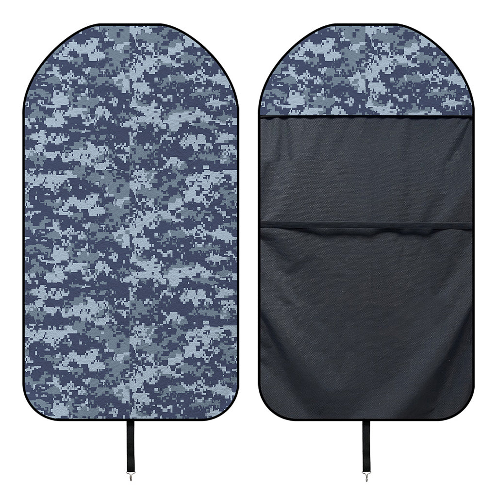 Navy Digital Camo Pattern Print Waterproof Car Seat Cover