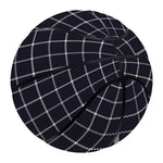 Navy Tattersall Pattern Print Basketball