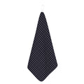 Navy Tattersall Pattern Print Hand Towel