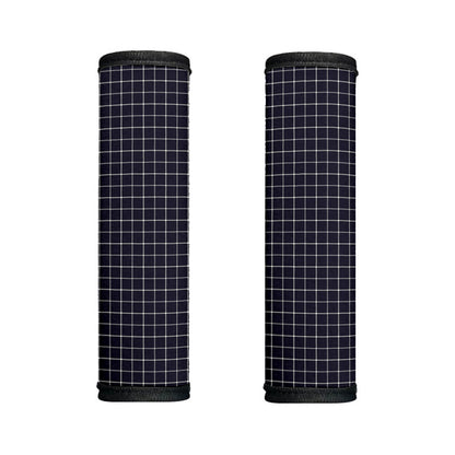 Navy Tattersall Pattern Print Handle Covers