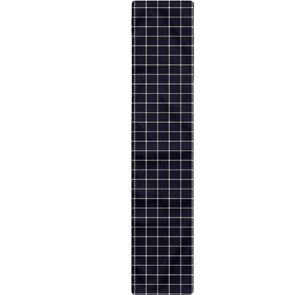 Navy Tattersall Pattern Print Table Runner