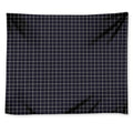 Navy Tattersall Pattern Print Tapestry