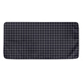 Navy Tattersall Pattern Print Towel