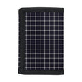 Navy Tattersall Pattern Print Trifold Wallet