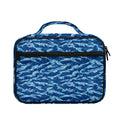 Navy Tiger Stripe Camo Pattern Print Briefcase Bible Bag