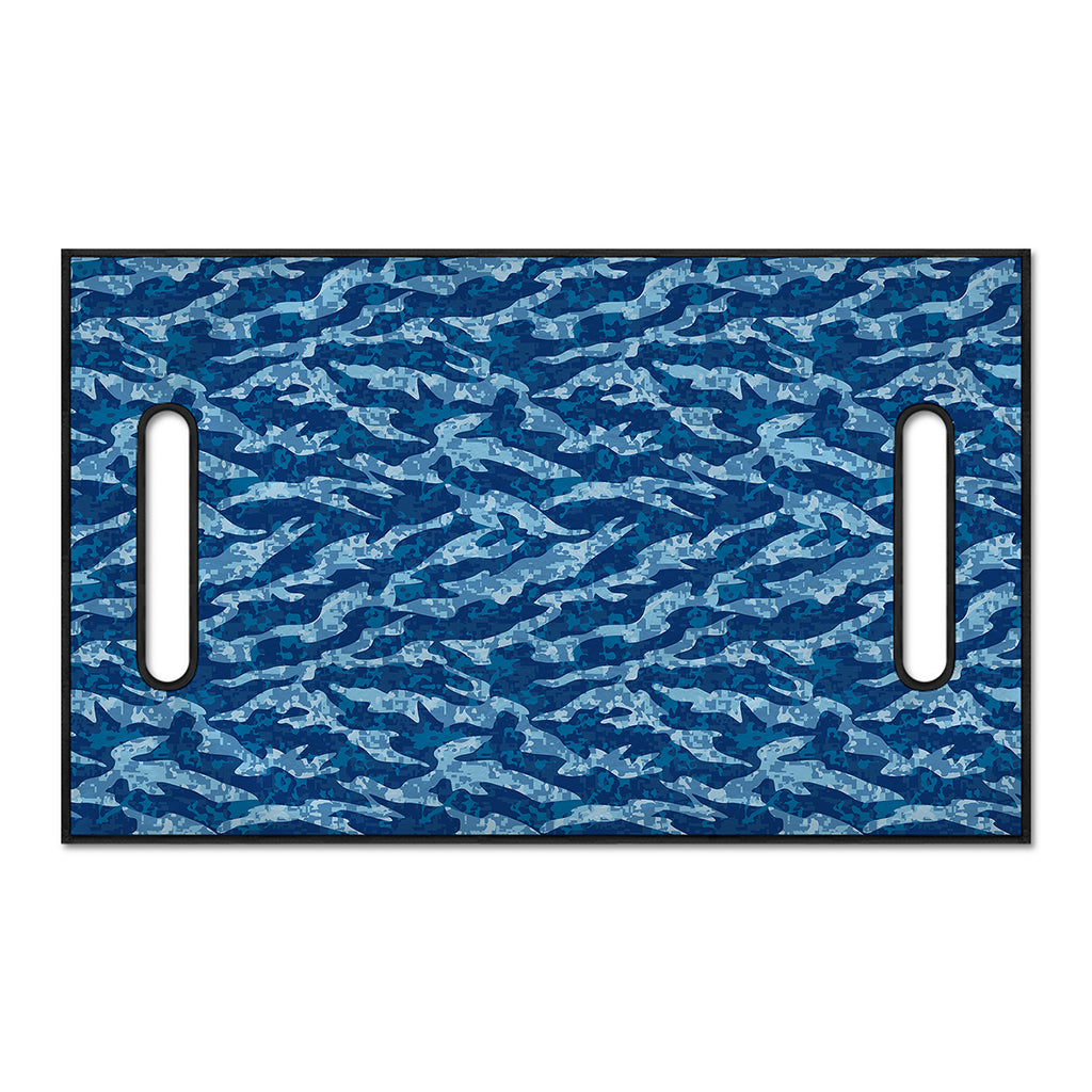 Navy Tiger Stripe Camo Pattern Print Golf Cart Seat Cover