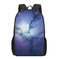 Nebula Space Print 17 Inch Backpack