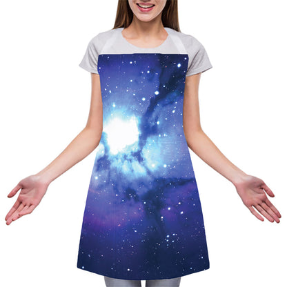 Nebula Space Print Adjustable Apron