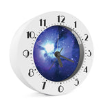 Nebula Space Print Alarm Clock