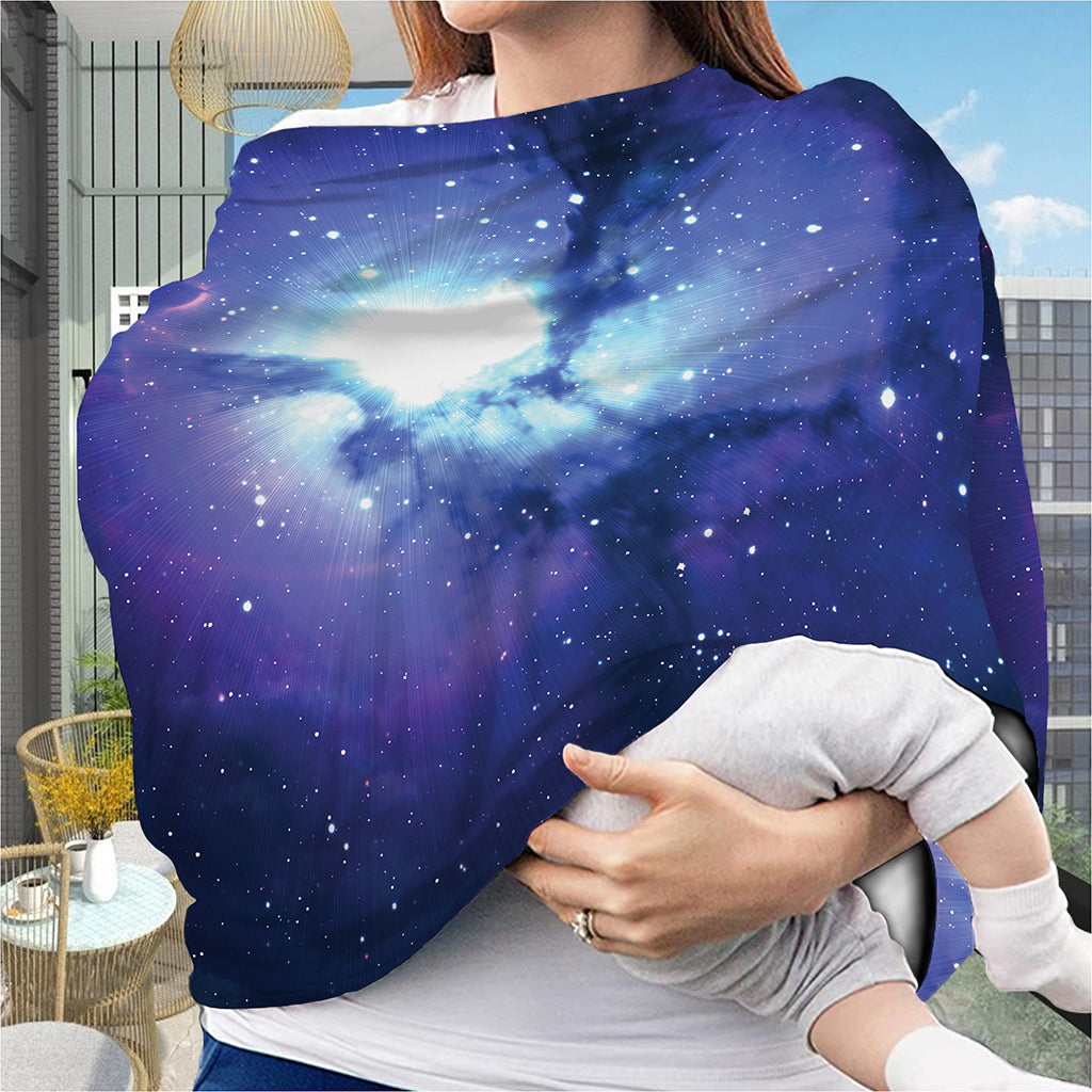 Nebula Space Print Baby Seat Cover
