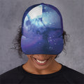 Nebula Space Print Baseball Cap