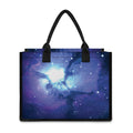 Nebula Space Print Canvas Tote Bag