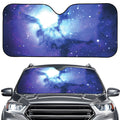 Nebula Space Print Car Windshield Sun Shade