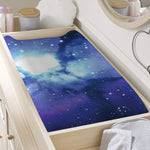 Nebula Space Print Changing Pad Cover