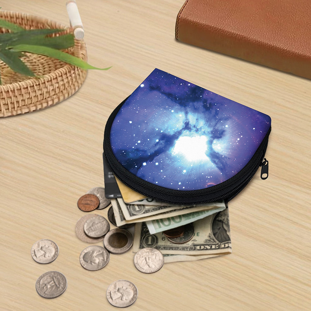Nebula Space Print Coin Purse