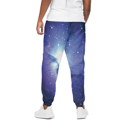 Nebula Space Print Cotton Pants
