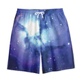 Nebula Space Print Cotton Shorts