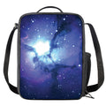 Nebula Space Print Crossbody Lunch Bag