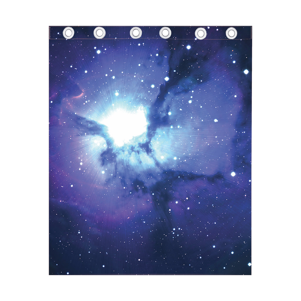 Nebula Space Print Curtain