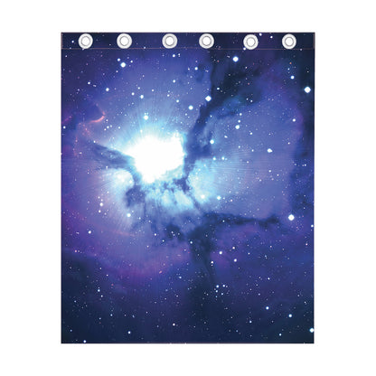 Nebula Space Print Curtain