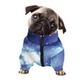Nebula Space Print Dog Zip Up Jacket