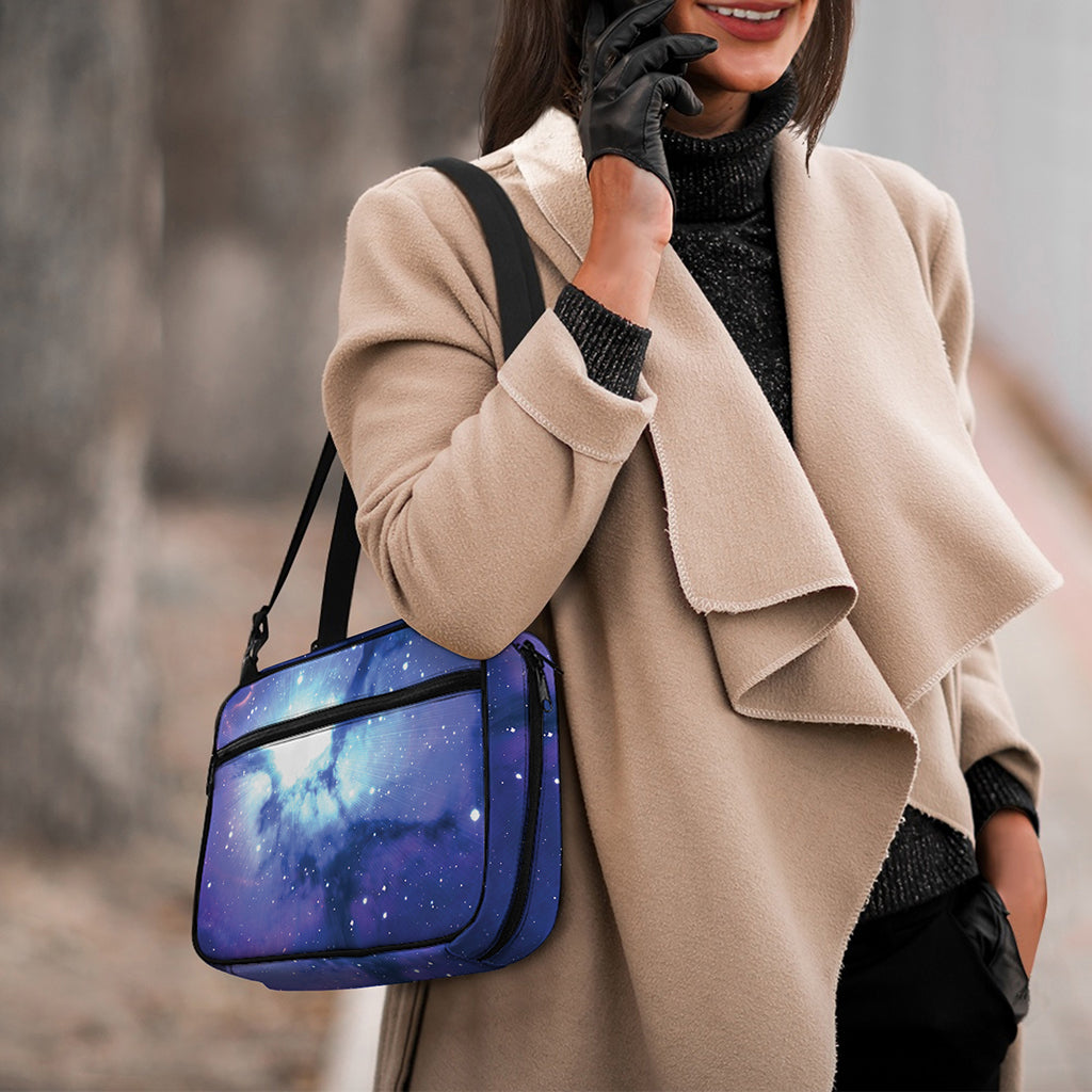 Nebula Space Print Double Strap Bible Bag