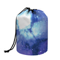 Nebula Space Print Drawstring Makeup Bag
