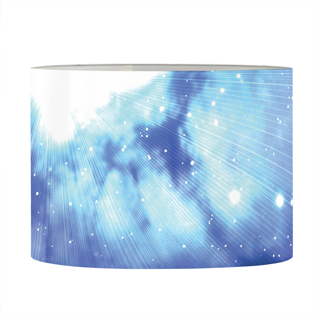 Nebula Space Print Drum Lamp Shade