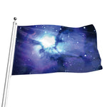 Nebula Space Print Flag