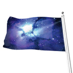 Nebula Space Print Flag