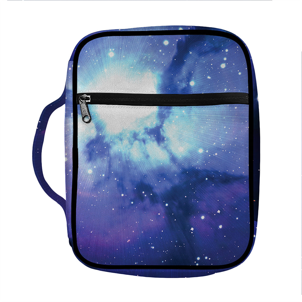 Nebula Space Print Front Pocket Bible Bag