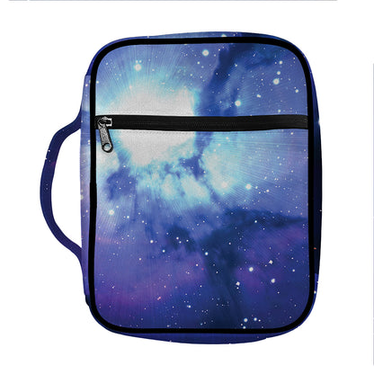 Nebula Space Print Front Pocket Bible Bag