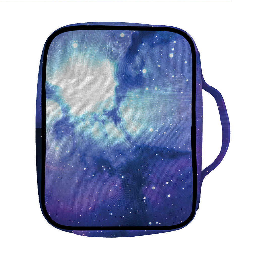 Nebula Space Print Front Pocket Bible Bag