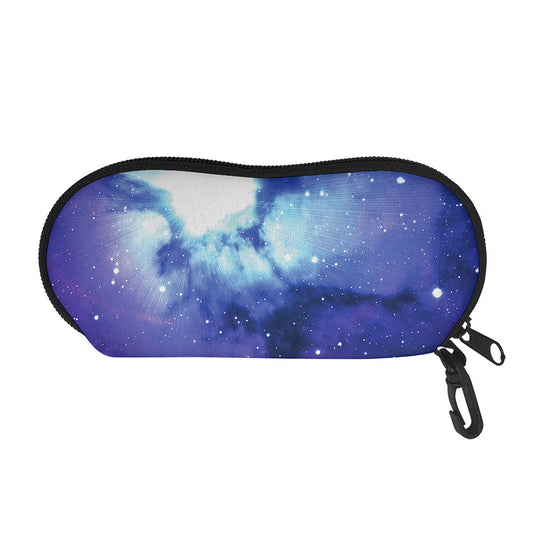 Nebula Space Print Glasses Case