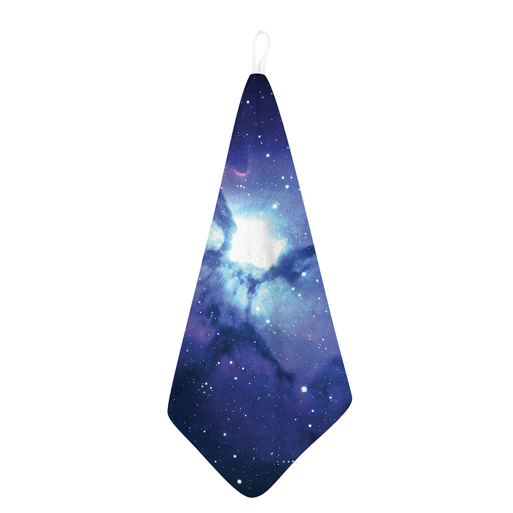 Nebula Space Print Hand Towel