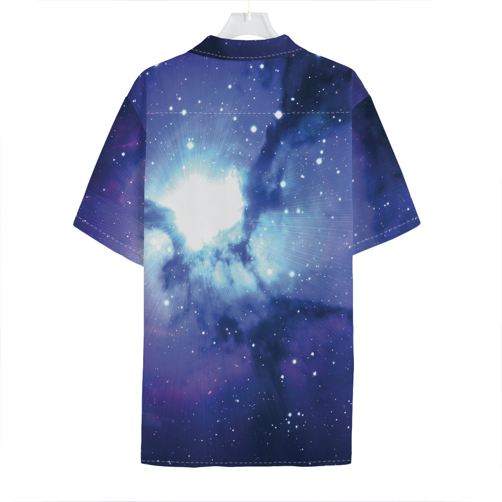 Nebula Space Print Hawaiian Shirt