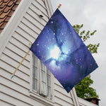 Nebula Space Print House Flag