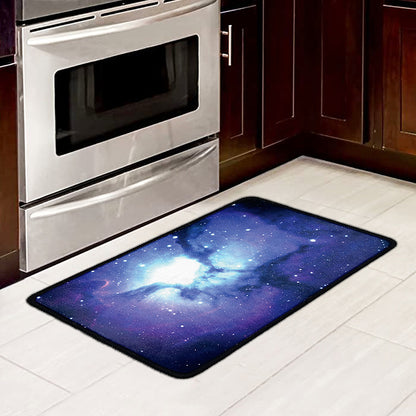 Nebula Space Print Kitchen Mat
