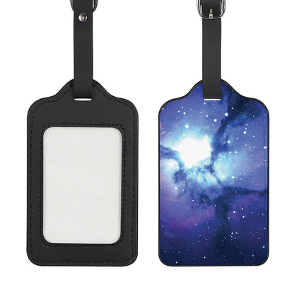 Nebula Space Print Luggage Tag