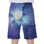 Nebula Space Print Men's Beach Shorts