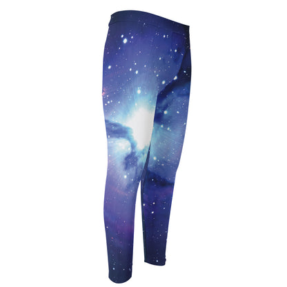 Nebula Space Print Men's Compression Pants
