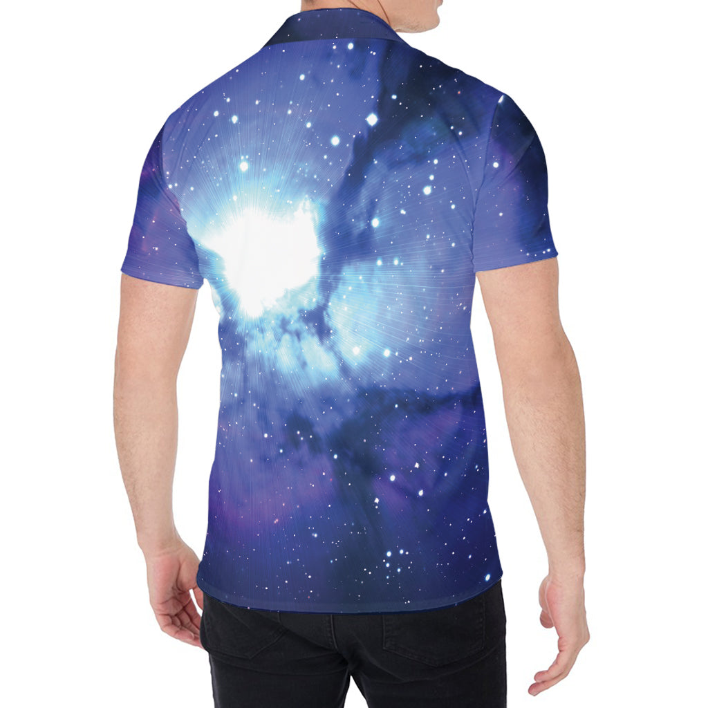 Nebula Space Print Men's Shirt