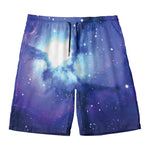 Nebula Space Print Men's Swim Trunks
