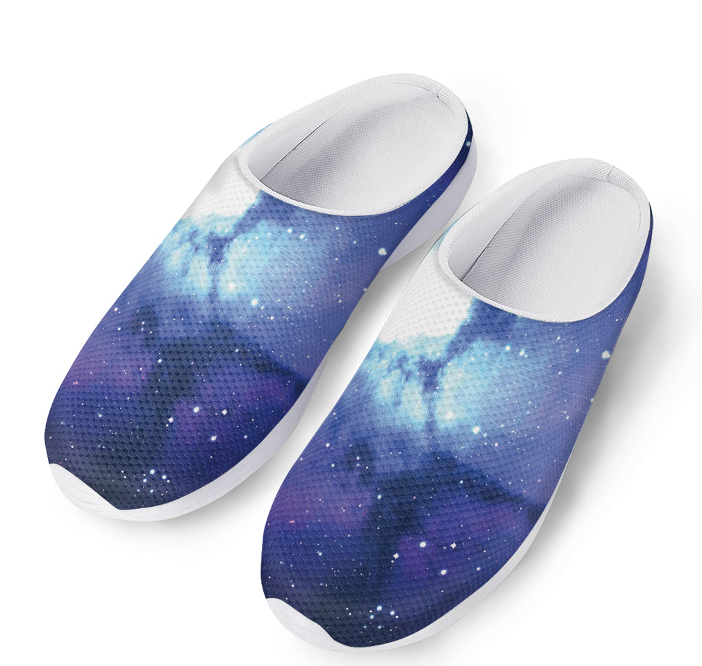 Nebula Space Print Mesh Casual Shoes
