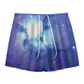 Nebula Space Print Mesh Shorts
