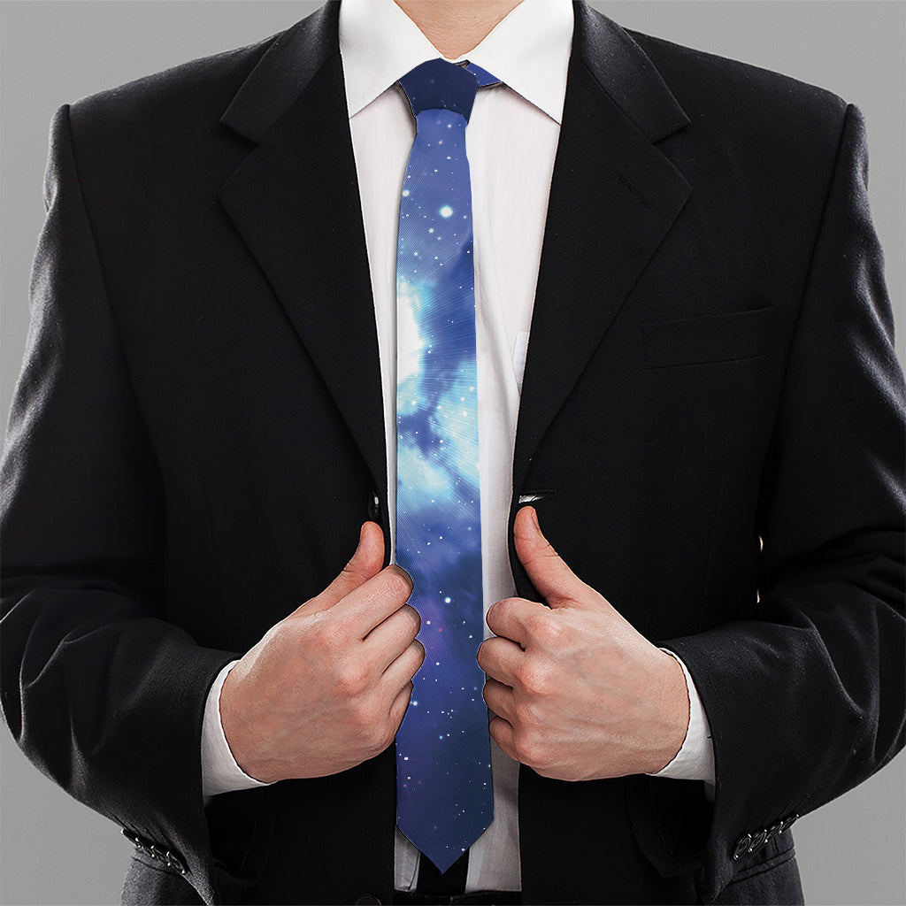 Nebula Space Print Necktie