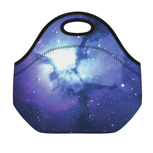 Nebula Space Print Neoprene Lunch Bag